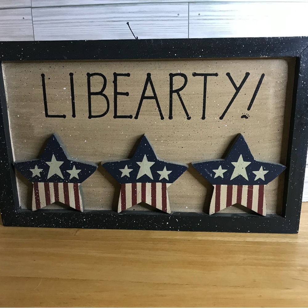 The Boyds Bear collection patriotic star wall decor